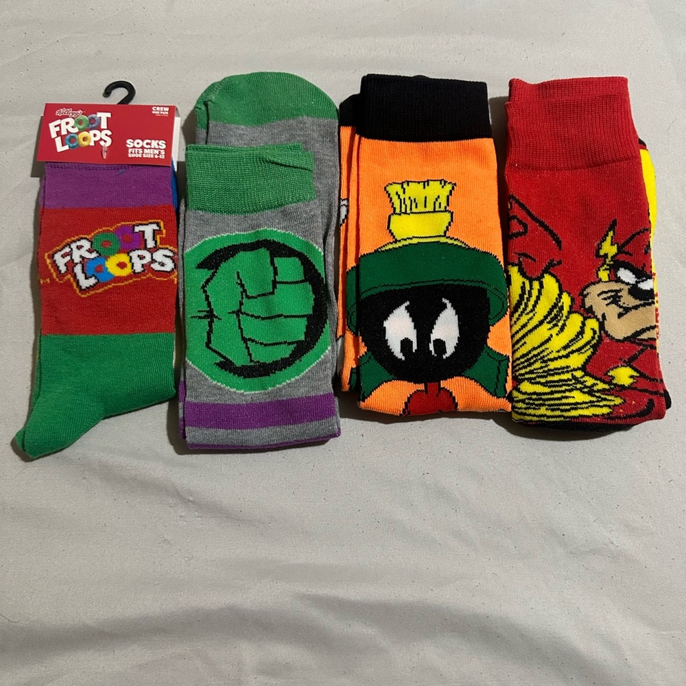 Brand New Graphic Socks